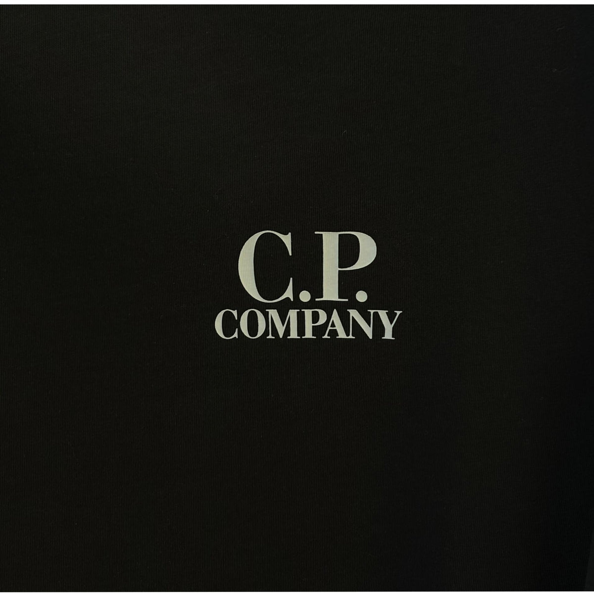 CP Company Back Logo Short Sleeve T-Shirt Black Men 20 CMTS086A