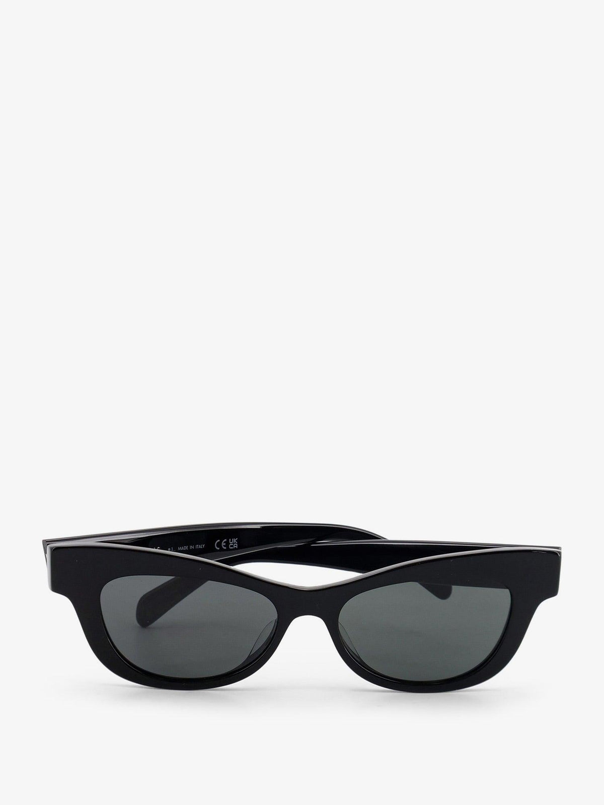 CELINE Black Acetate Square Sunglasses