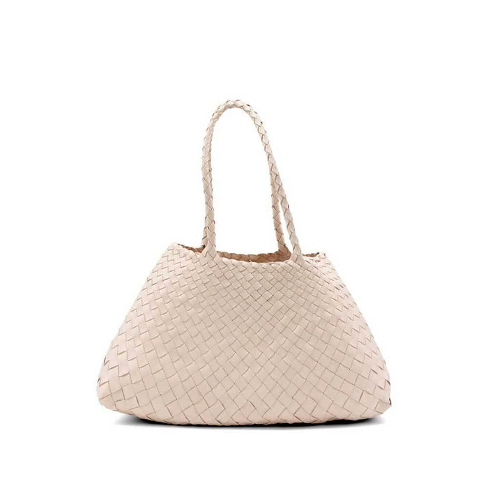 Dragon Diffusion Santa Top Handle Small Tote Bag 8893SAND