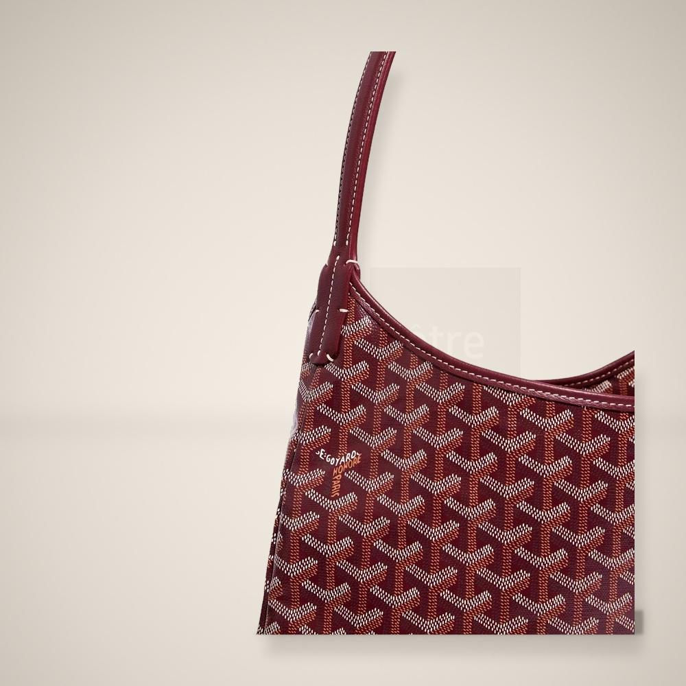 GOYARD Boheme Burgundy Leather Tote Bag for Women BOHEME PMLTY 33CL33P