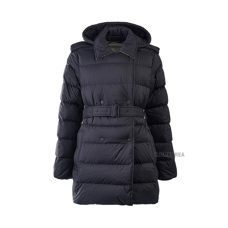 BURBERRY Women’s Kent Belted Hooded Down Puffer Jacket 8110310 W KENT SHT A1189