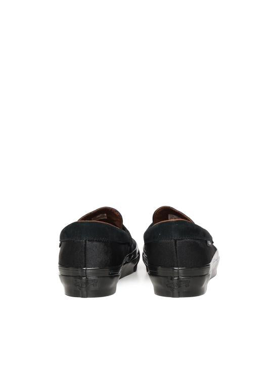 Vans Black Leather Loafers for Men VN000 VASBLA1