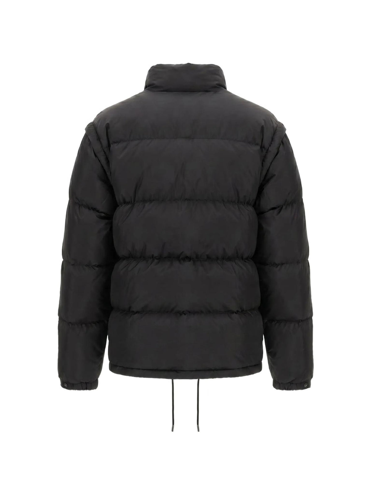 PRADA Black Nylon Down Puffer Jacket for Men