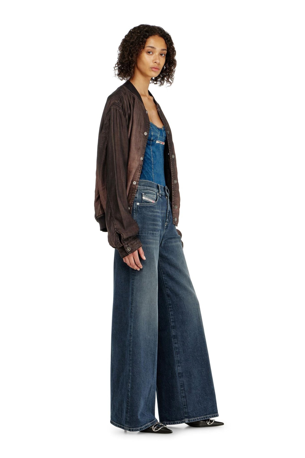 DIESEL Blue Denim Jeans Women’s Slim Fit Pants
