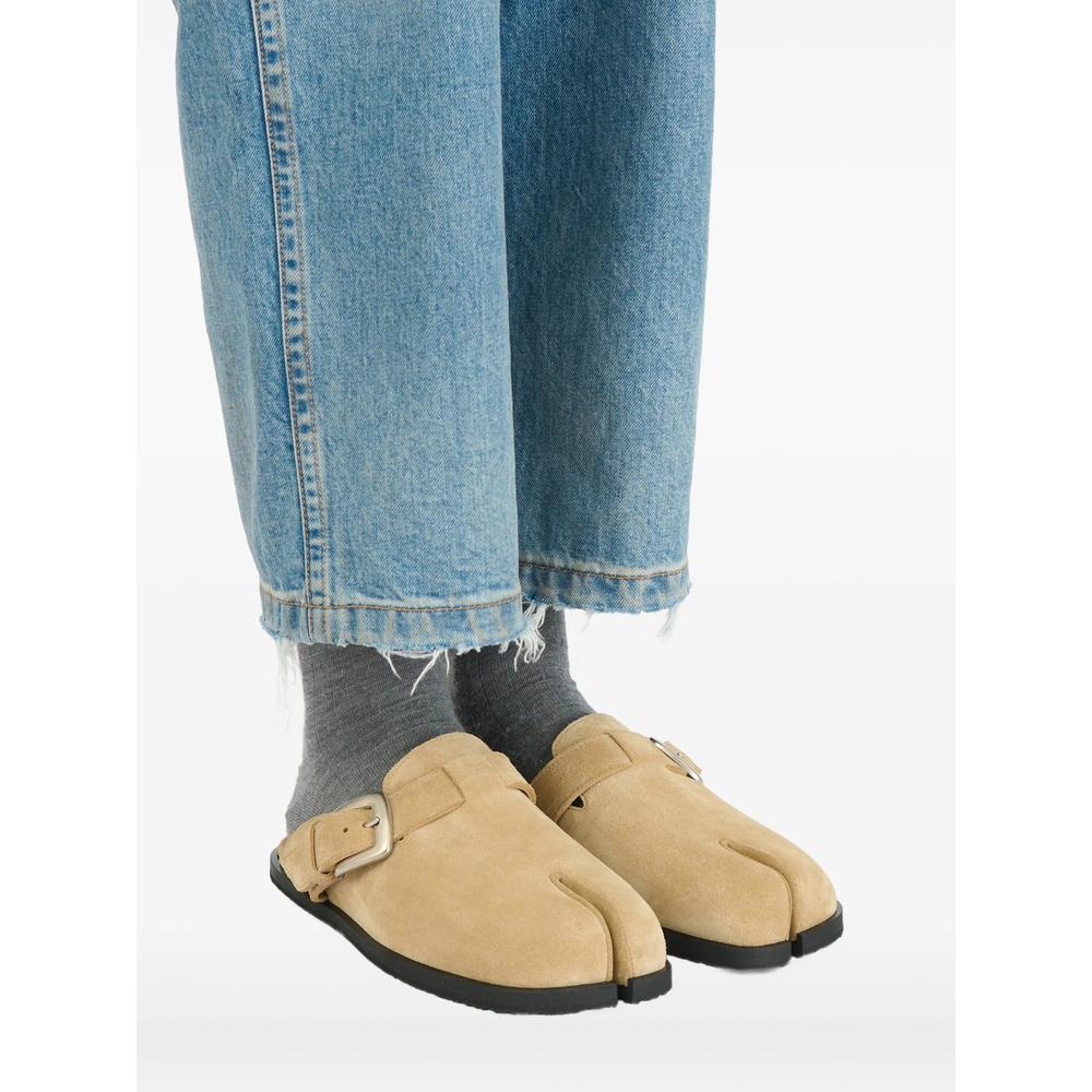 Maison Margiela Leather Mules Slippers for Men