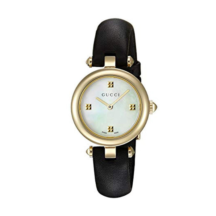 GUCCI Black Gold Women’s Leather Watch