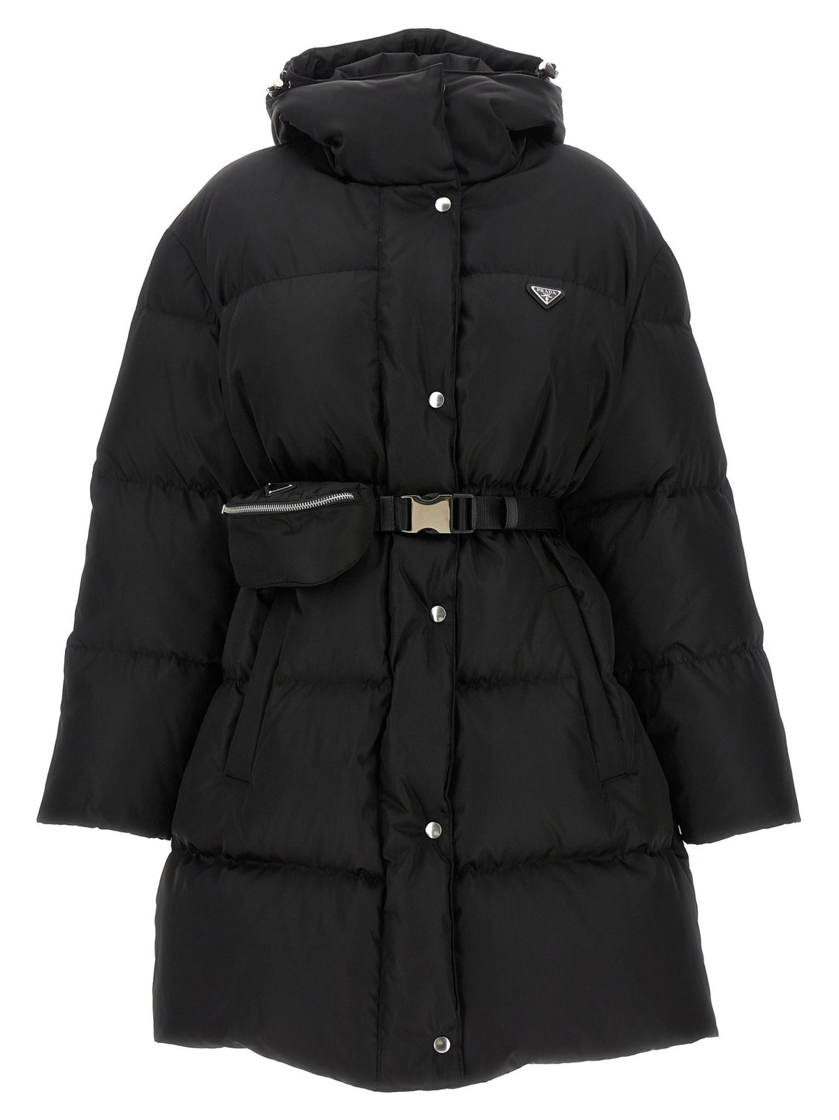 PRADA Black Down Puffer Jacket for Women