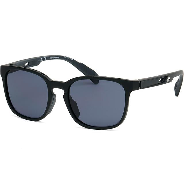 Adidas Sports Rectangle Acetate Sunglasses Asian Fit Unisex SP0033F 02A