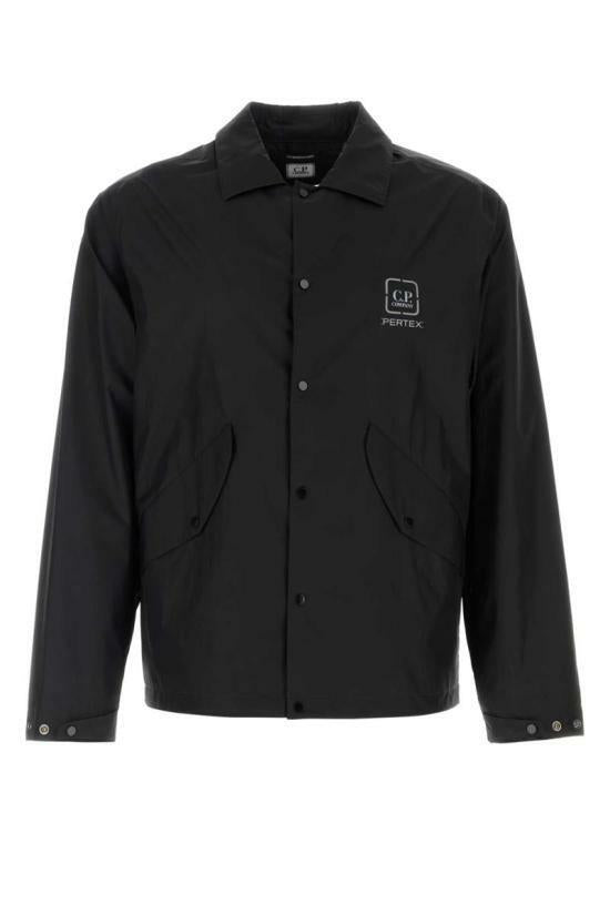 CP Company Metropolis Series Pertex Overshirt Jacket Black