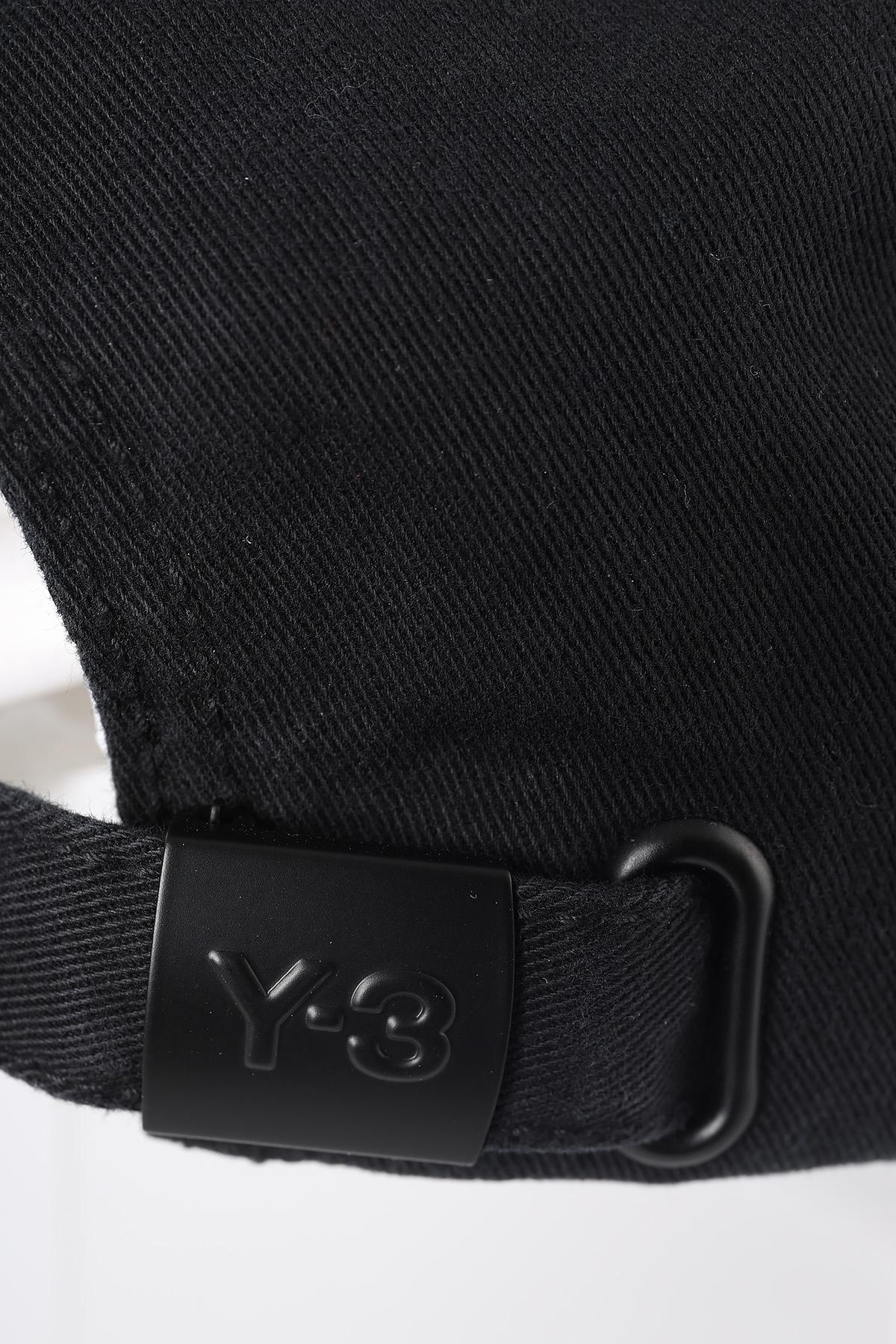Y-3 Graphic Logo Black Cap