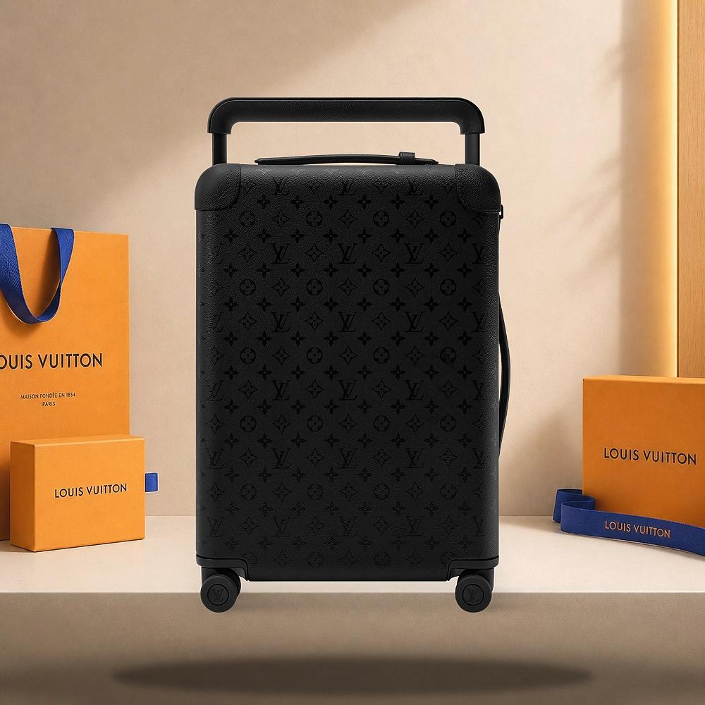 Louis Vuitton Monogram Midnight Coated Canvas Horizon 55 Travel Bag M26811