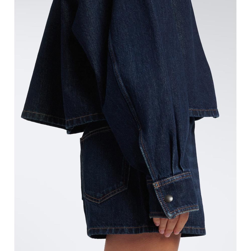 PRADA Women’s Denim Shirt Jacket Black