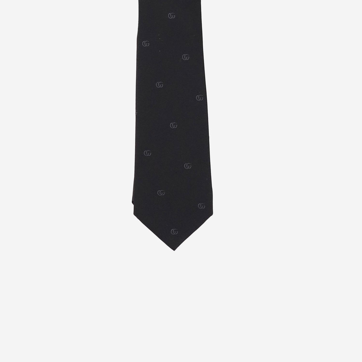GUCCI Black Silk Tie