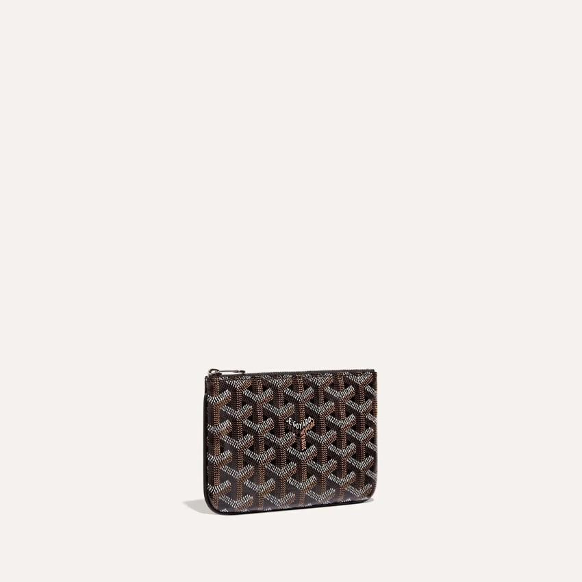 GOYARD Black Senat Mini Women’s Clutch Pouch SENAT2MINTY01 CL01