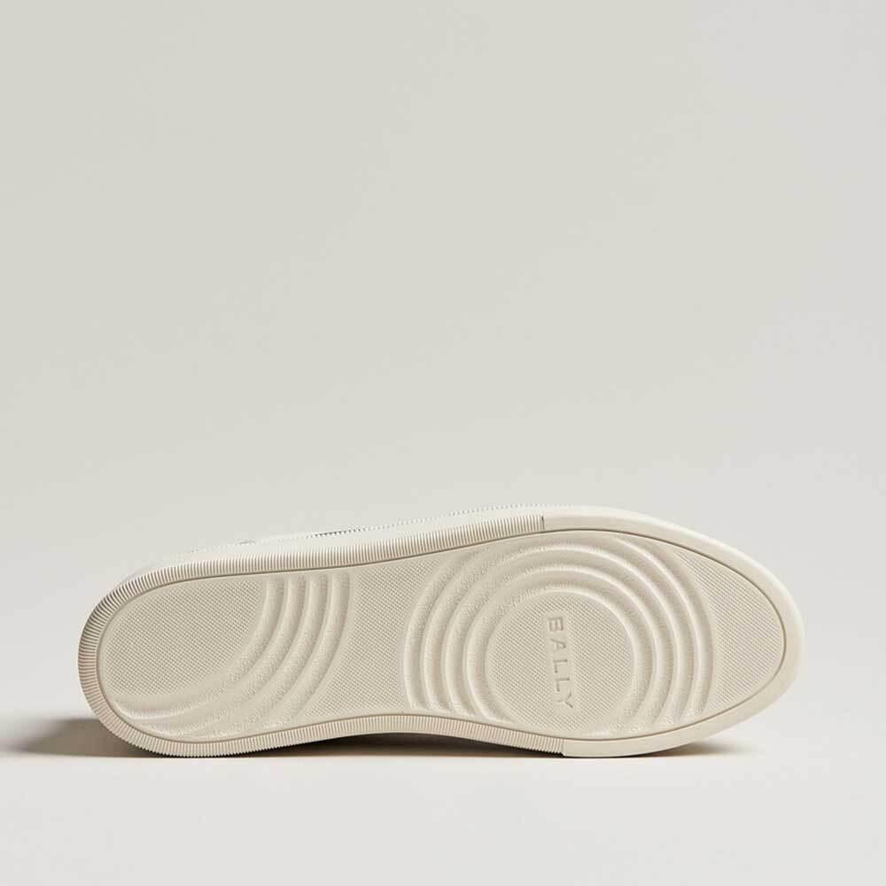 BALLY REBBY Leather Low Top Sneakers Women’s White