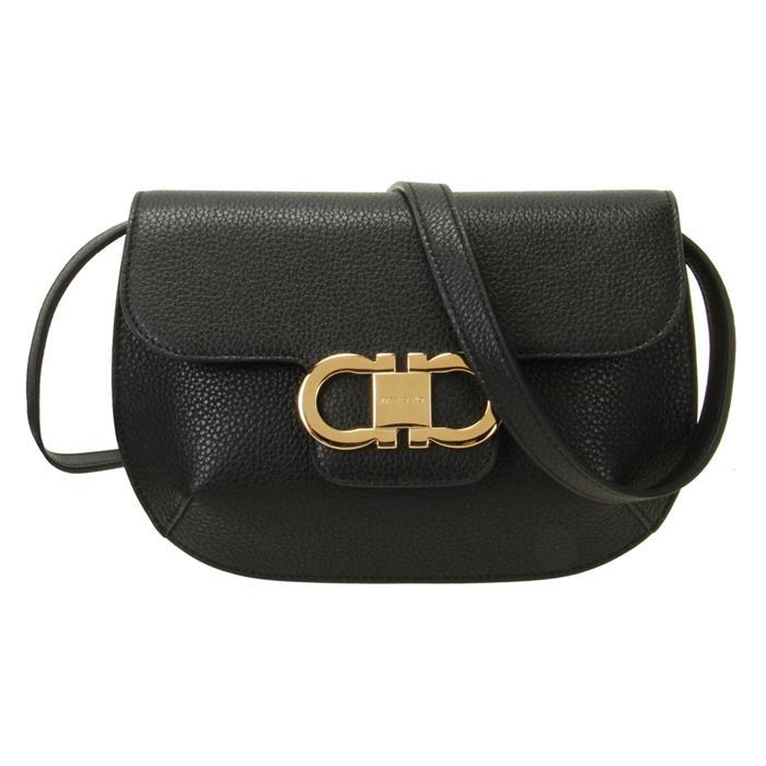 Ferragamo Double Gancini Mini Shoulder Bag
