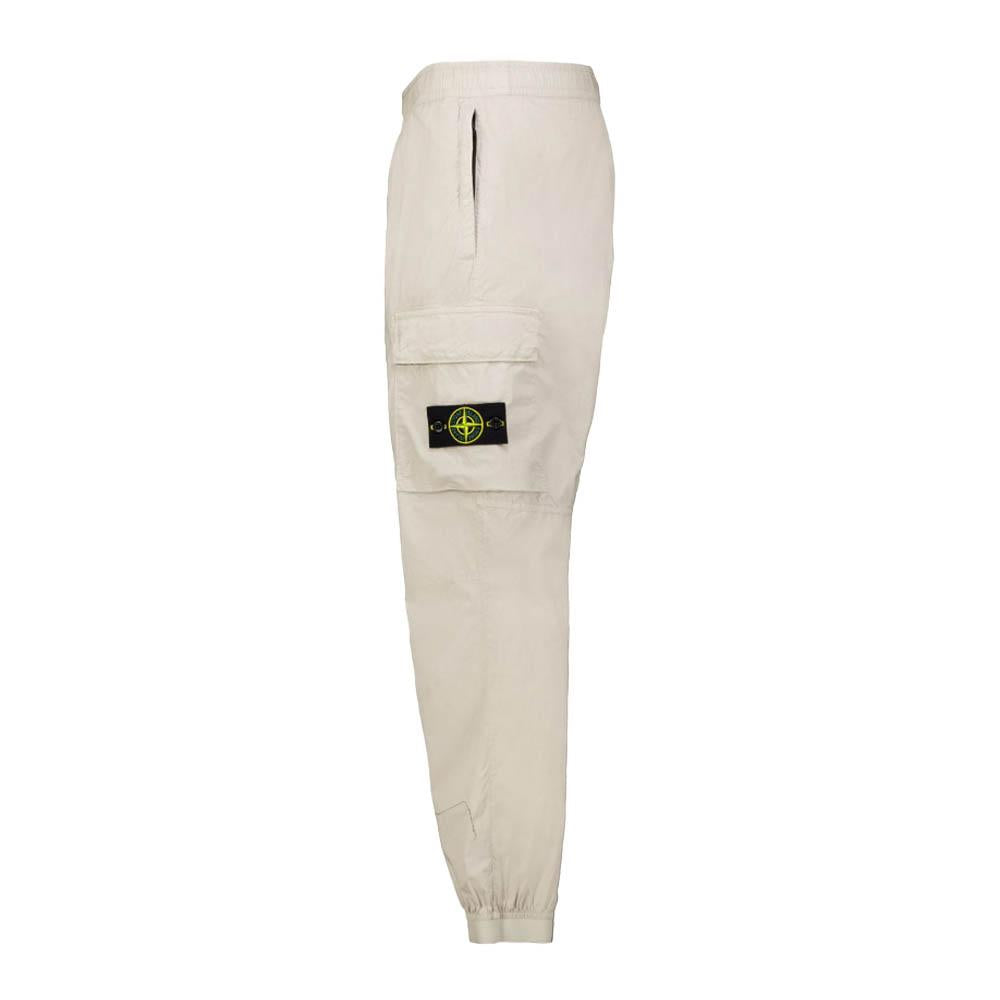 STONE ISLAND Sand Beige Logo Patch Elastic Waist Jogger P K1S153100031S0003V0095