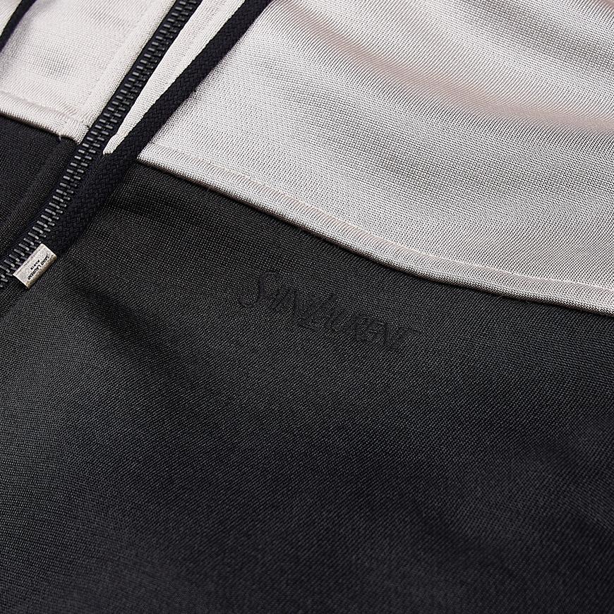 Saint Laurent Men’s Zip-Up Hooded Jacket Black