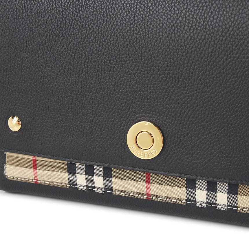BURBERRY Note Leather Crossbody Bag for Women 8117037