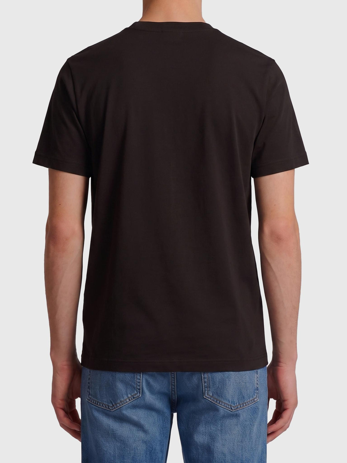 Moncler Black Cotton Short Sleeve T-Shirt