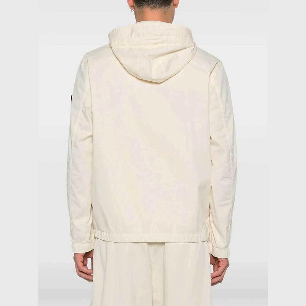 STONE ISLAND Nylon Overshirt Jacket Charcoal Men