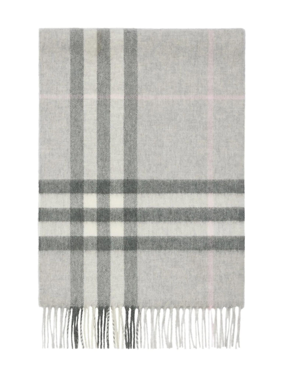 BURBERRY Check Cashmere Scarf