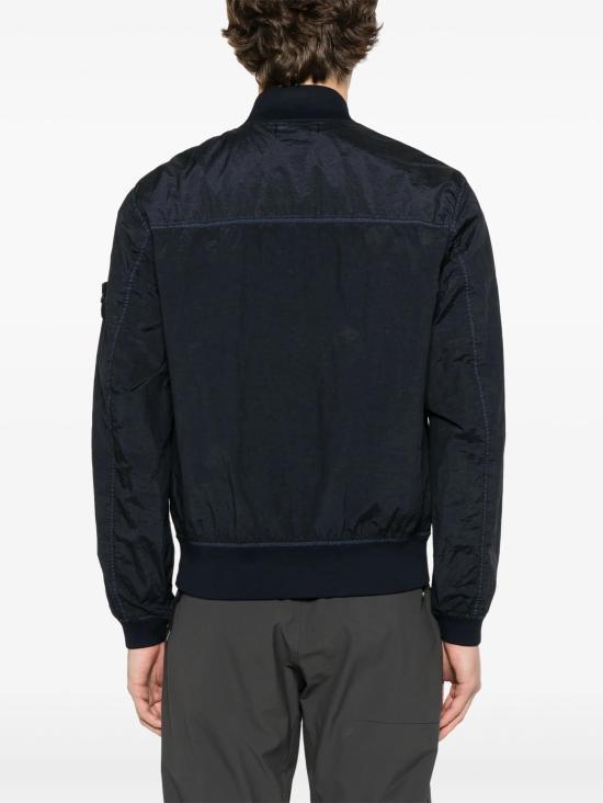 STONE ISLAND Bomber Jacket Men Spring Lightweigh K1S154100019S0020V0020 NAVY DOM