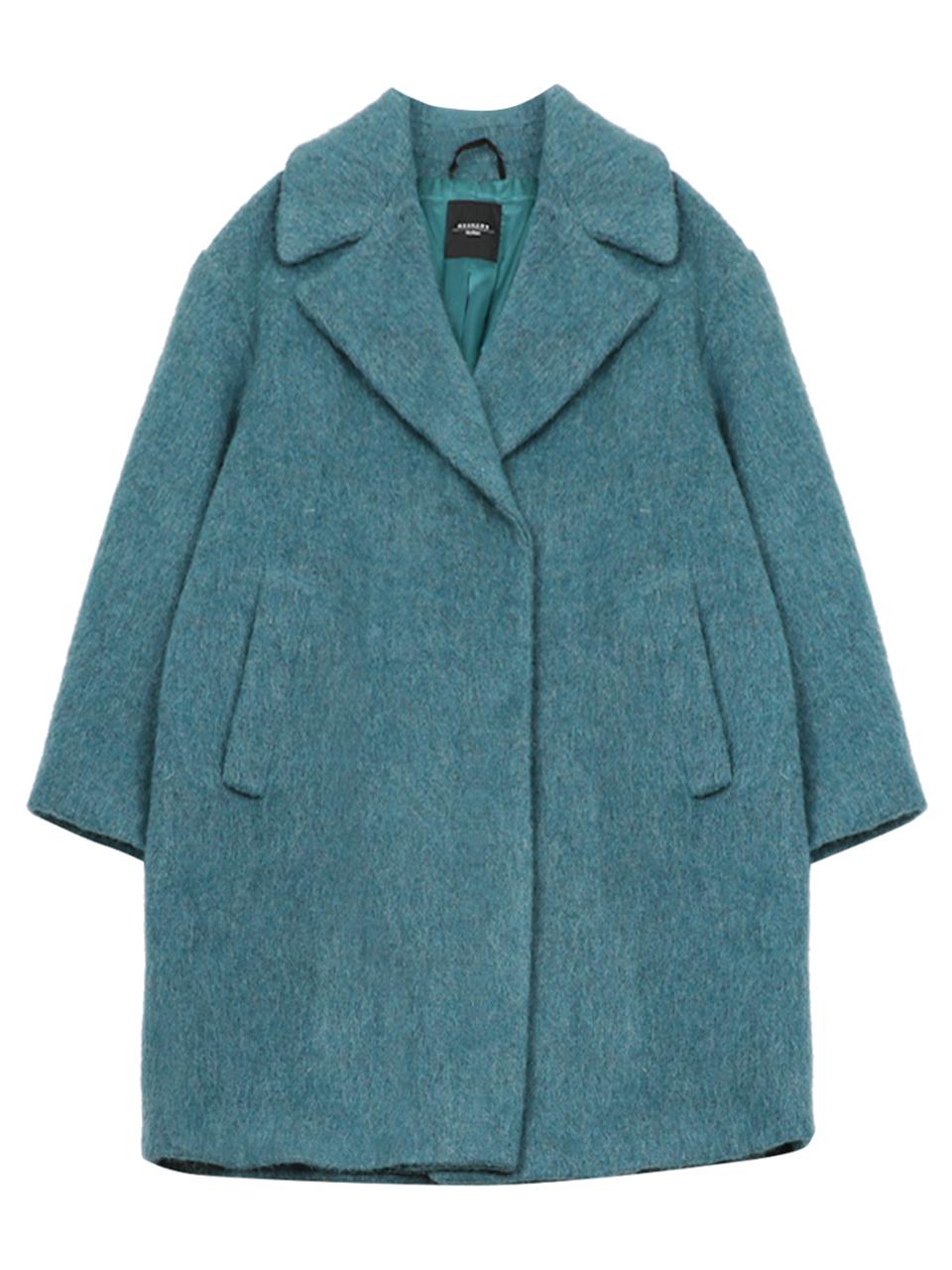 Max Mara Weekend wool alpaca mohair couture coat RADA 008