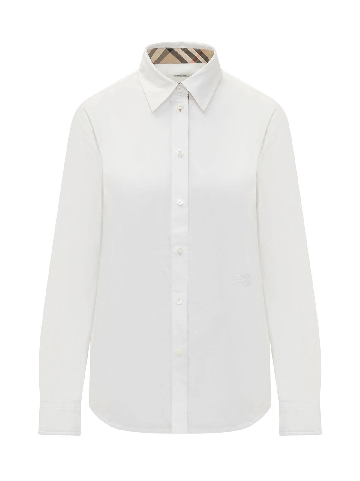 BURBERRY Long Sleeve Button-Up Shirt FW26 A1464