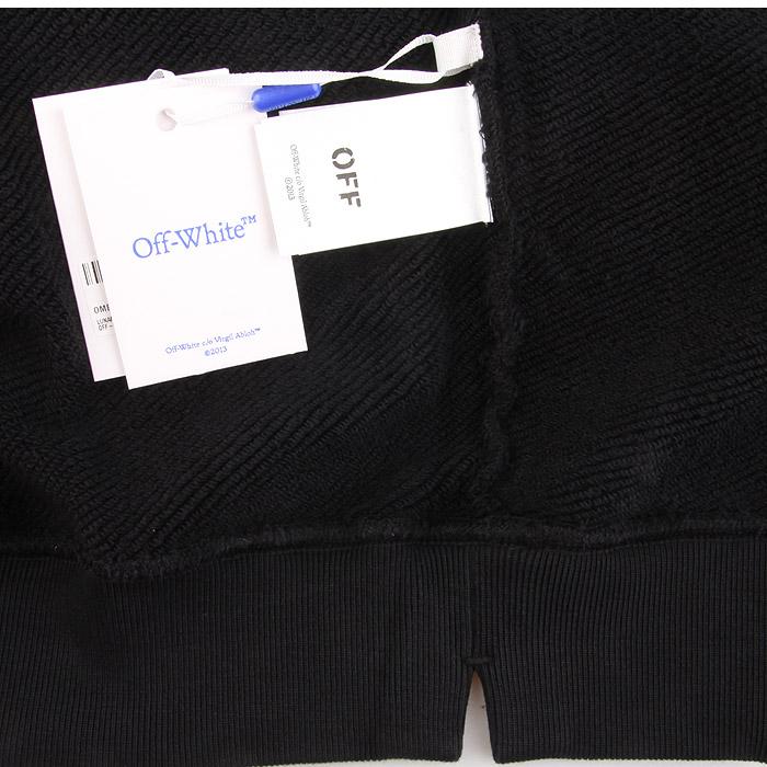 OFF WHITE Oversized Crewneck Sweatshirt Black Men’s