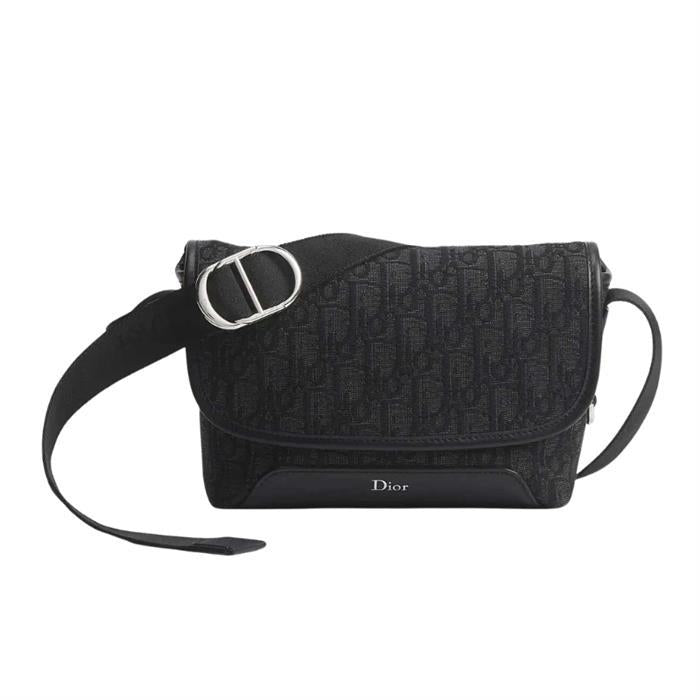 DIOR Jet Flap Strap Mini Crossbody Bag