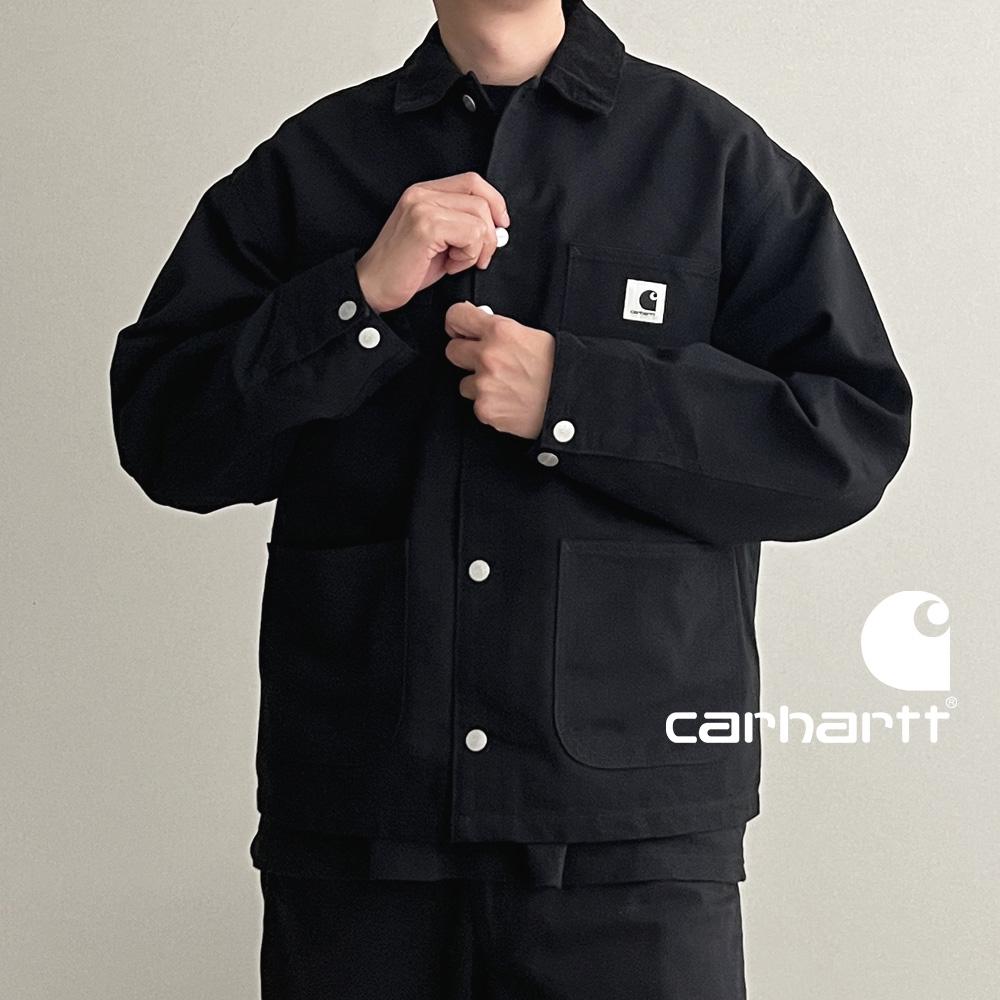 CARHARTT WIP Black OG Michigan Coat Denim Jacket Unisex I031570 00E