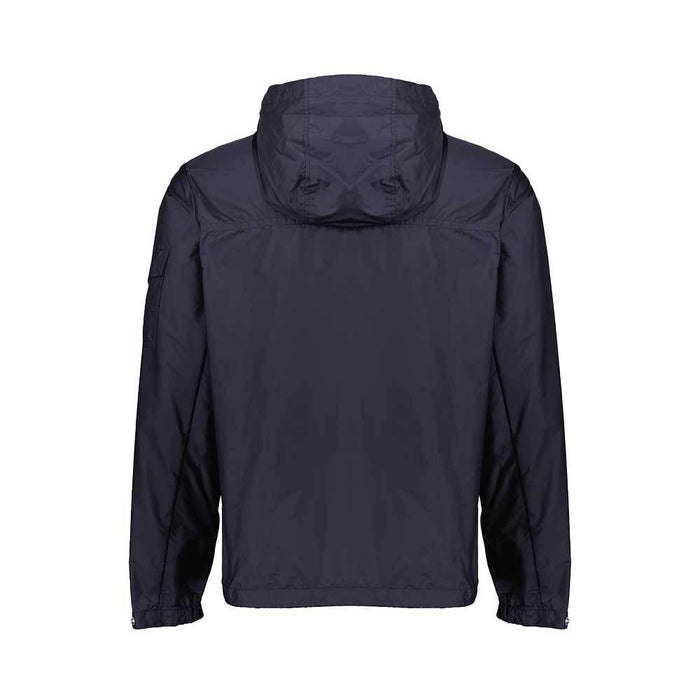 Moncler Navy Windbreaker Ediache Jacket Men