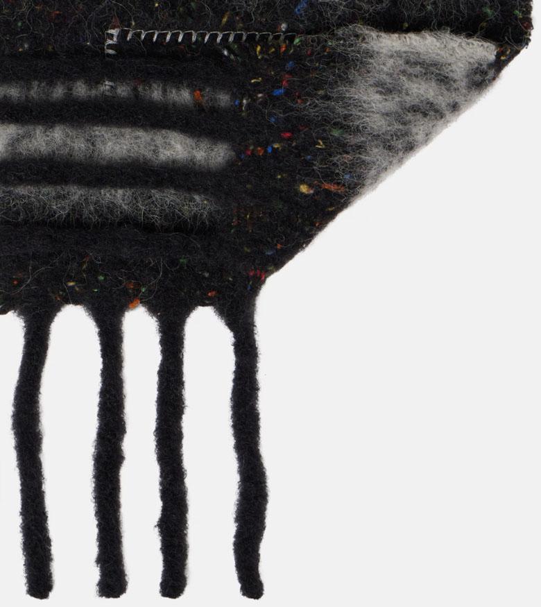 Acne Studios Brushed Alpaca Wool Silk Scarf
