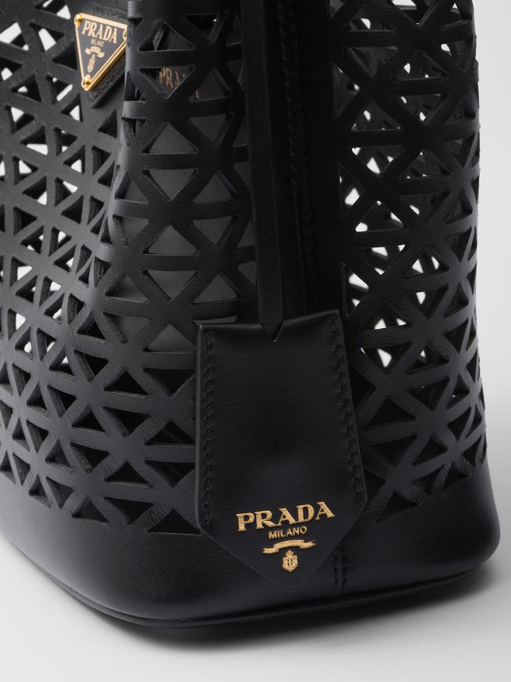 PRADA Cutout Motif Mini Crossbody Tote Bag 1BA217 2CY4 F0002