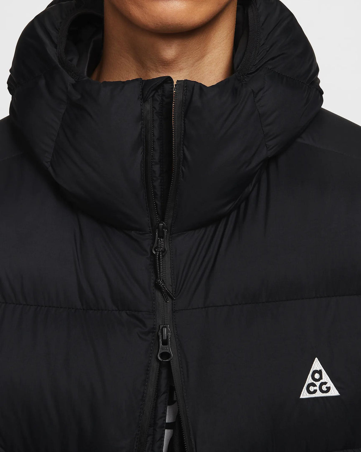 Nike ACG Therma-FIT ADV Lunar Lake Black Summit White Down Jacket FV8911 010