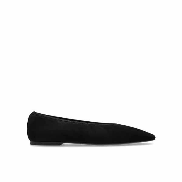 Toteme Minimalist Suede Ballerina Flats 252 WAS0218 LE0012 001