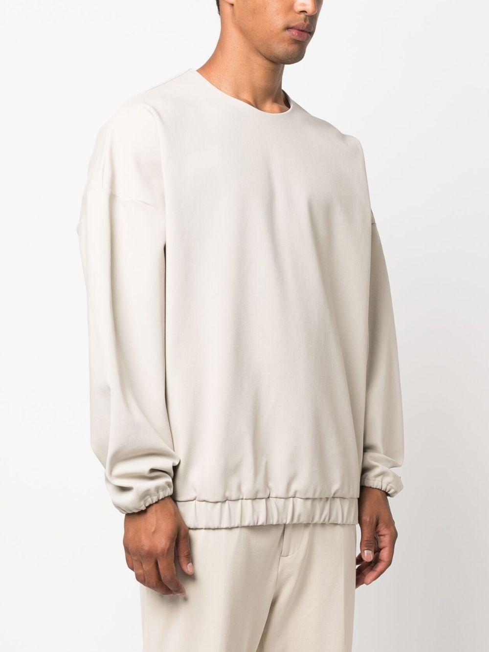 Fear of God Men's Eternal Viscose Crewneck Sweatshirt Cement FGE50 200ATRI 024