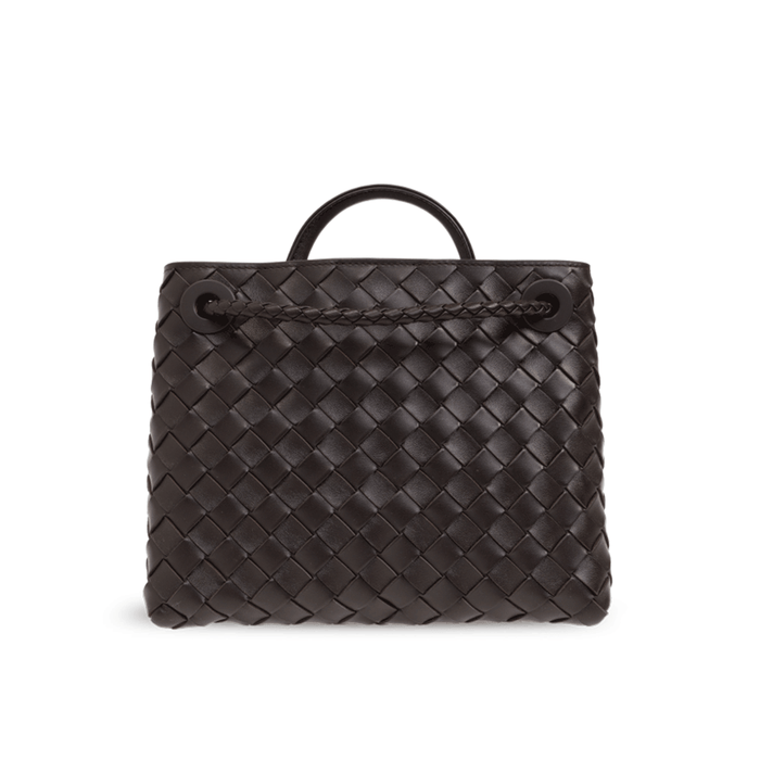 Bottega Veneta Small Andiamo Leather Tote Bag Brown