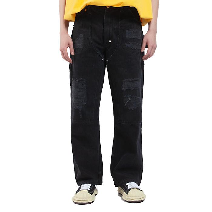 GALLERY DEPT. Blanco Carpenter GD Denim Pants Unisex BCP 40028 BLACK