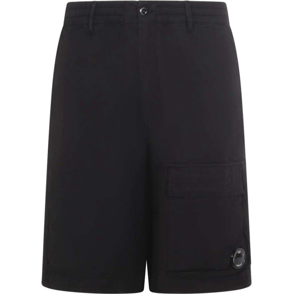 CP Company Lens Black Shorts Unisex
