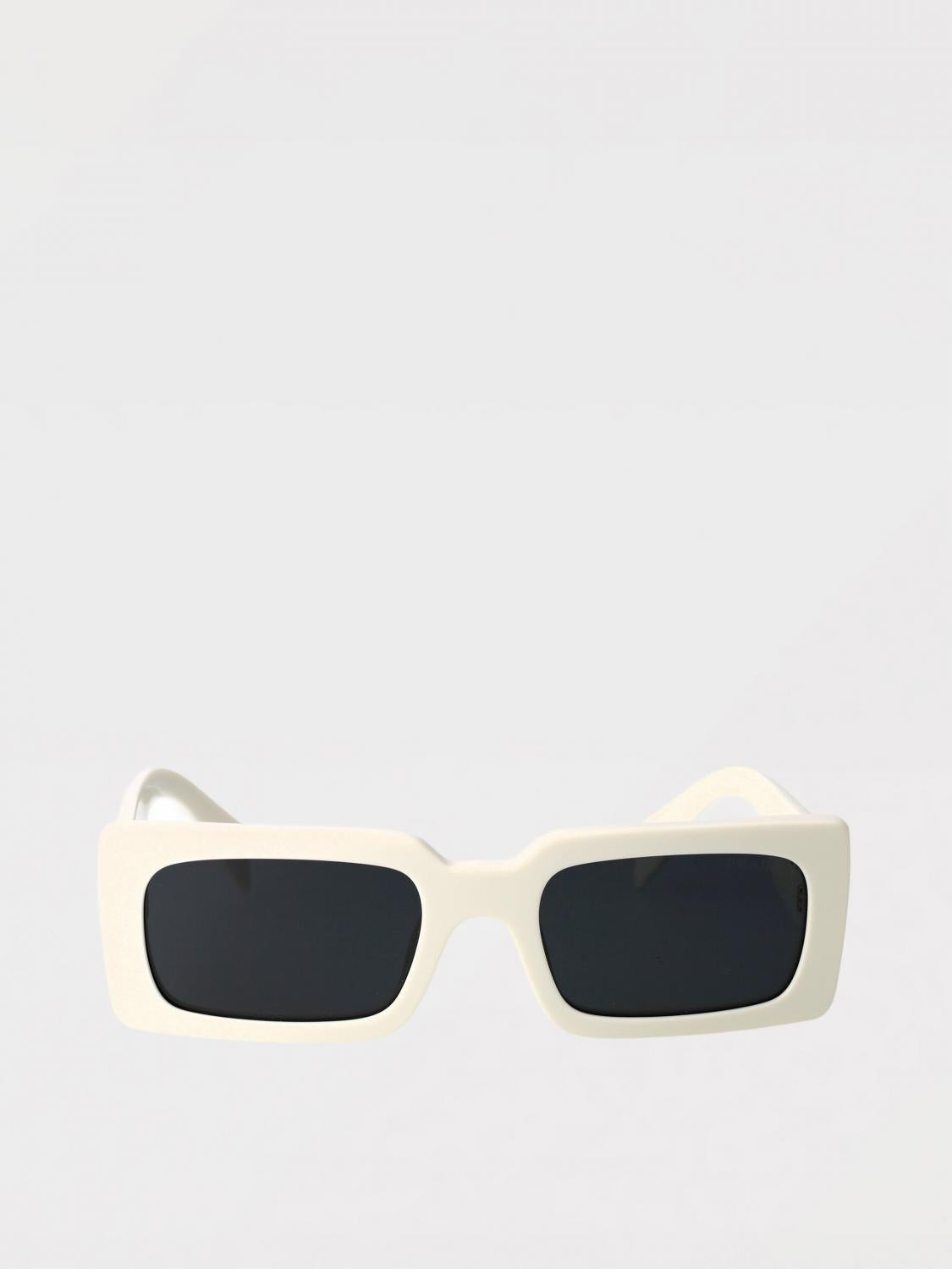 PRADA Black Acetate Square Sunglasses