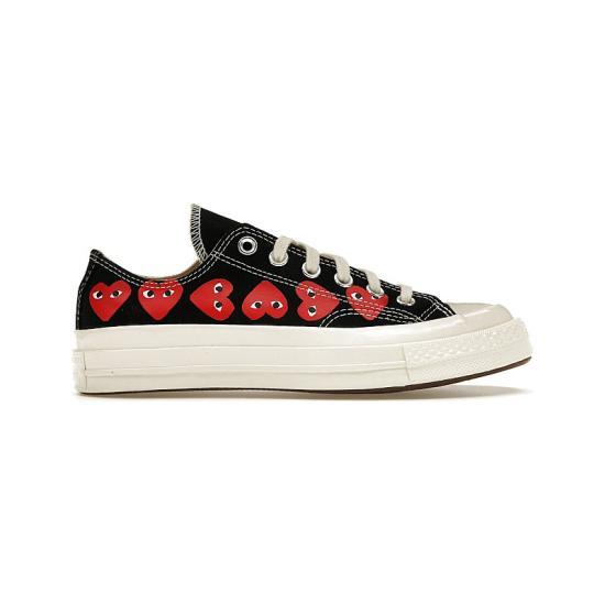 Converse Low-Top Sneakers White Canvas Lace-Up Shoes for Men A08149 C
