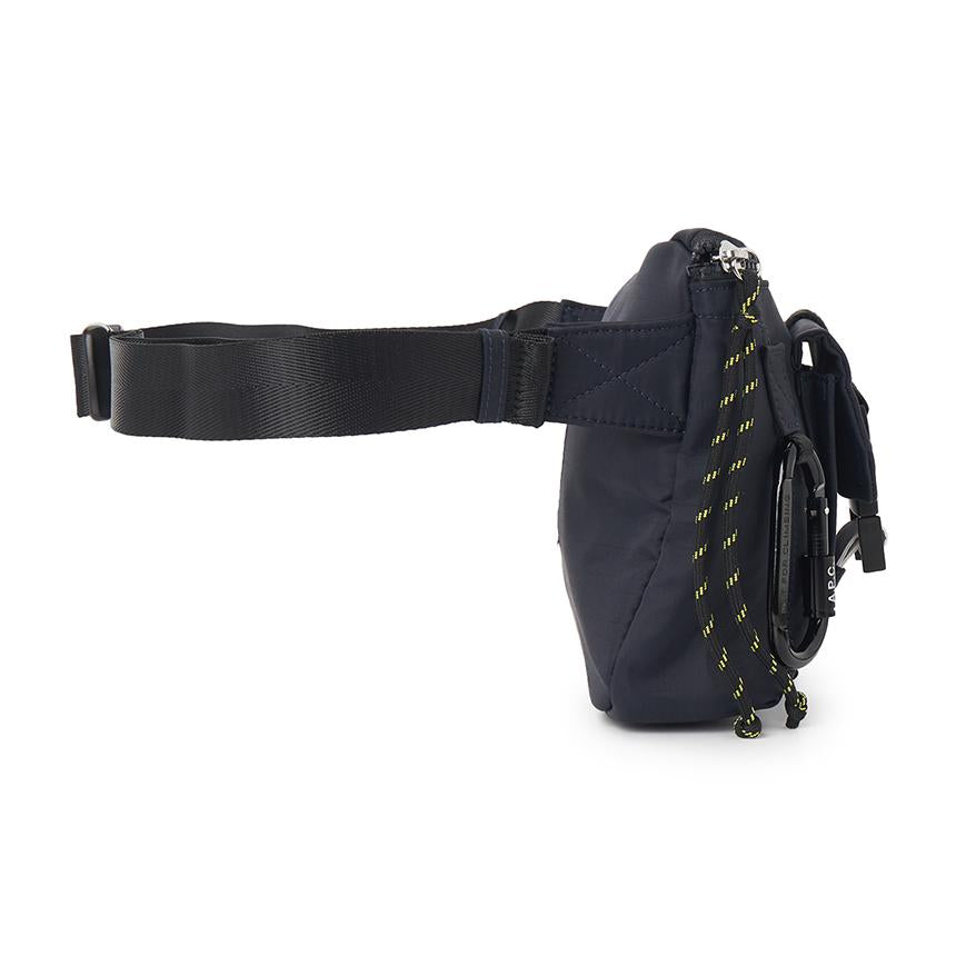 A.P.C. Track Rack Men’s Belt Bag Black Crossbody