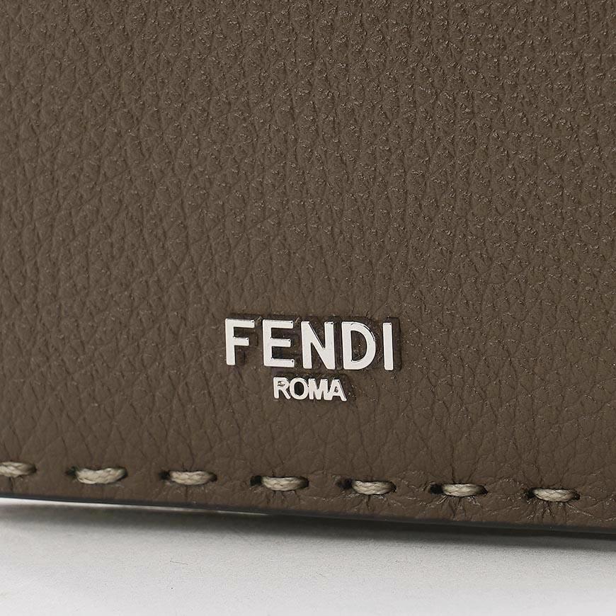 FENDI Selleria Leather Bifold Wallet for Men