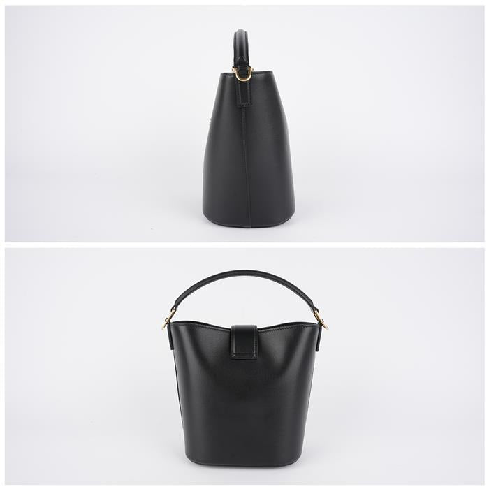 CELINE Small Louise Smooth Leather Bucket Bag 119173FX9 38NO