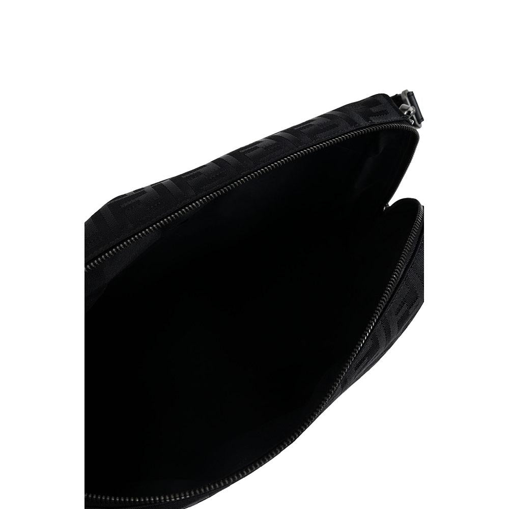 FENDI Louis Large Crossbody Bag Black Leather