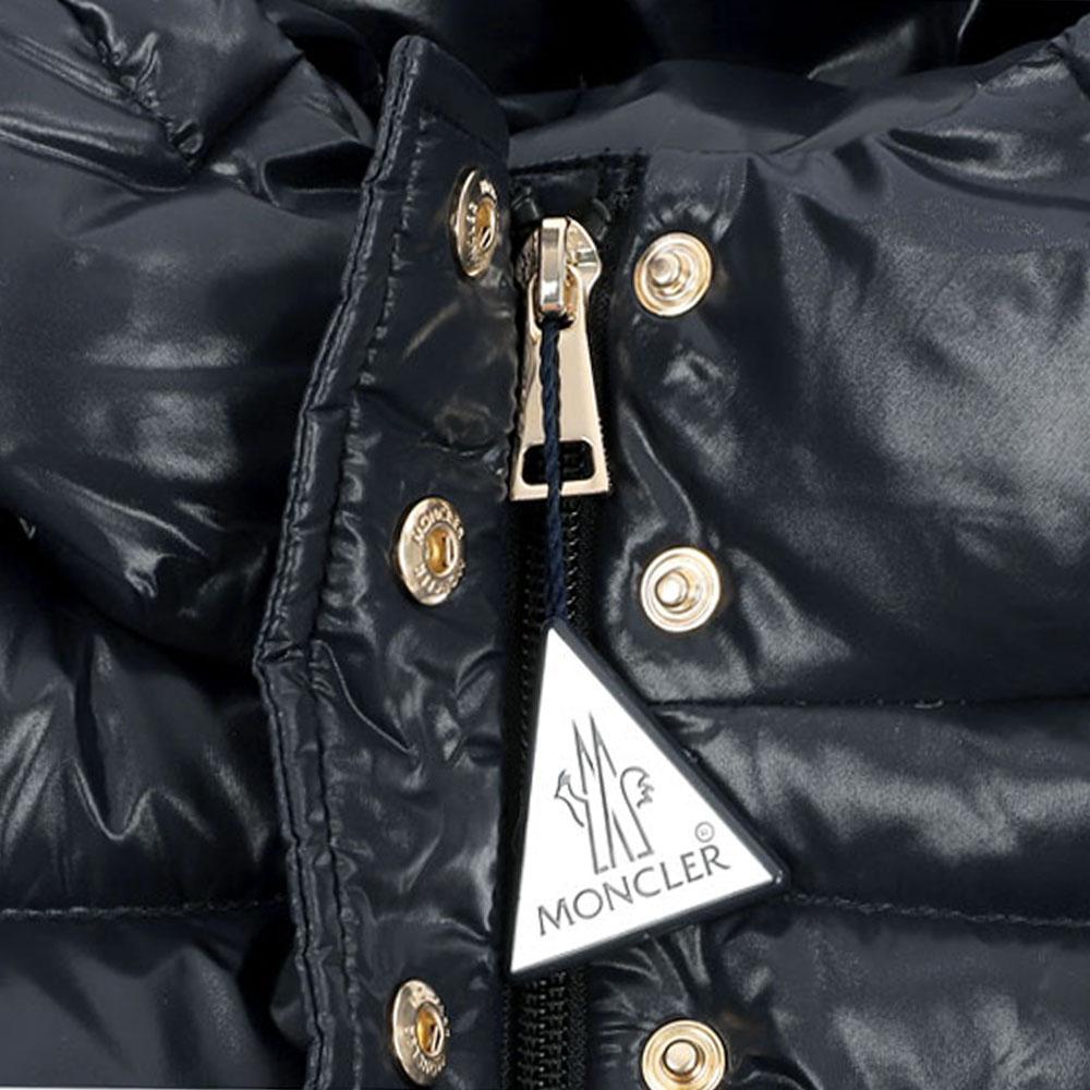Moncler Dacca Logo Puffer Jacket Women Black Down 1C000 05 5963V 742