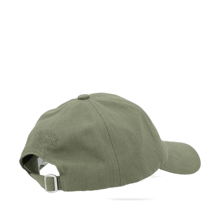 Maison Kitsune Bold Fox Logo Unisex Cotton Baseball Cap OM06104 WW0096