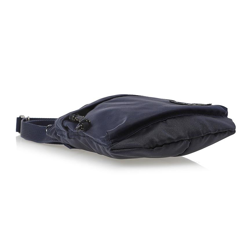 PORTER Force Shoulder Pouch Bag Unisex Black Crossbody